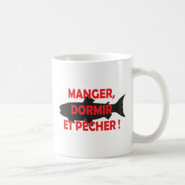 Vive la pêche ! kaffemugg