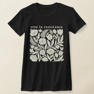 Vive La Resistance Blommönstrad Tröja | Aktivist