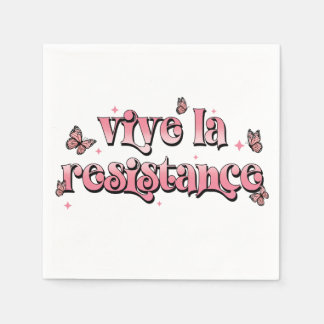 Vive la Resistance Napkins Pappersservett