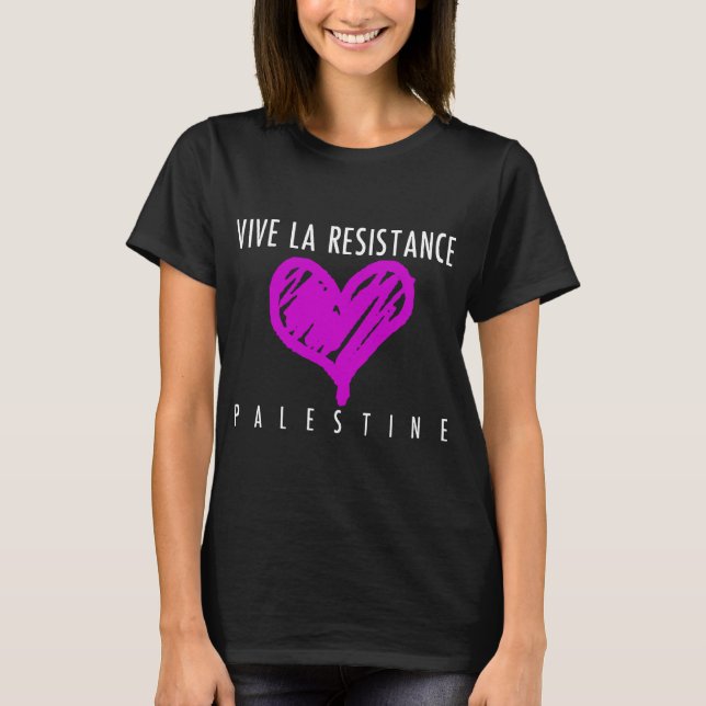 Vive La Resistance T-shirt (Framsida)