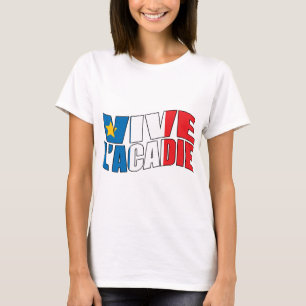 Vive l'acadie t-shirt
