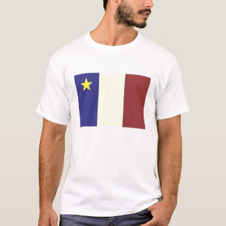 vive l'acadie! t-shirt