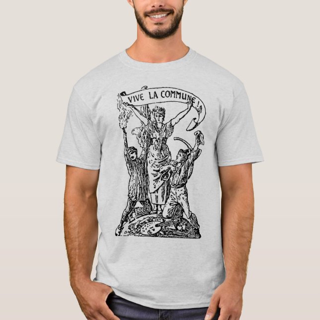 Vive LaCommune T Shirt (Framsida)