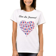 Vive Lafrankriken älskar jag frankrikeflaggahjärta