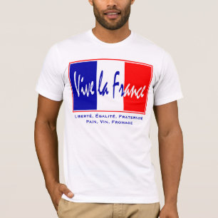 Vive Lafrankriken - fransk livsstil, Juli 14 tema T-shirt