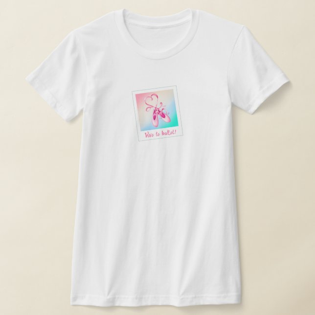 Vive le Ballet Photo T Shirt (Laydown)