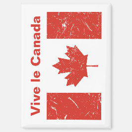 Vive le Canada Magnet