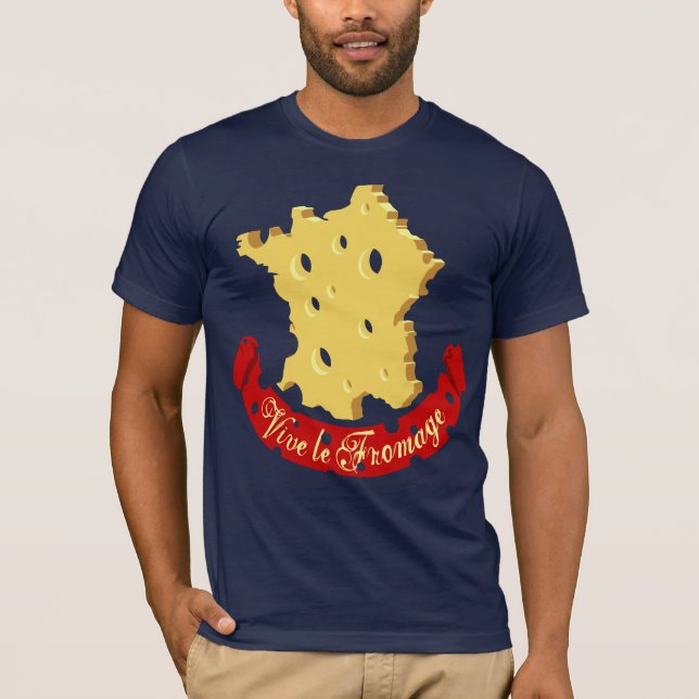 Vive le Fromage Tee (Framsida)