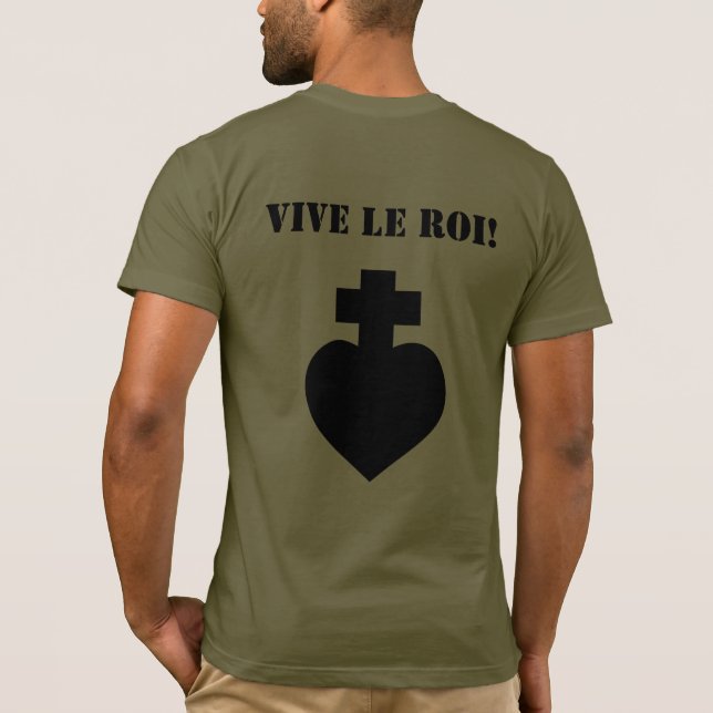  Vive le Roi! ( T Shirt (Baksida)