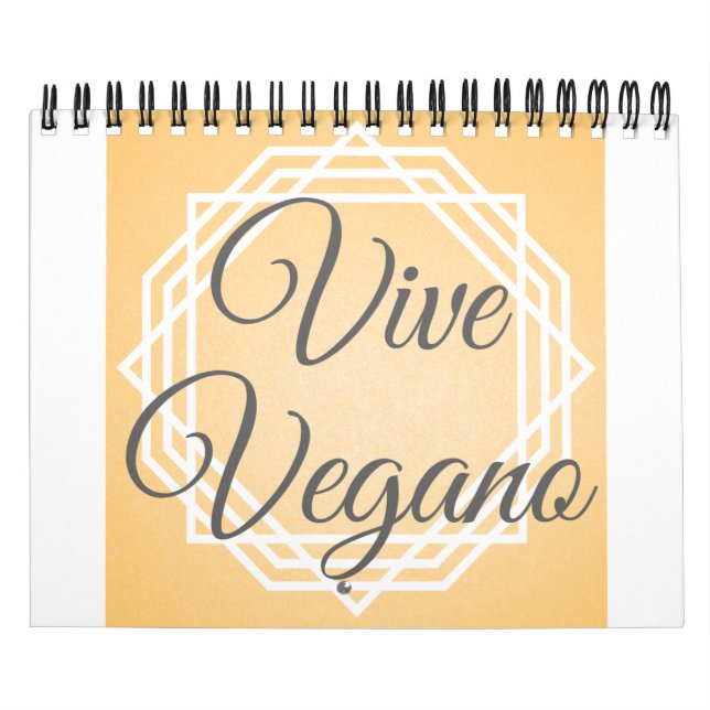 Vive vegano | Live vegan Kalender (Omslag)