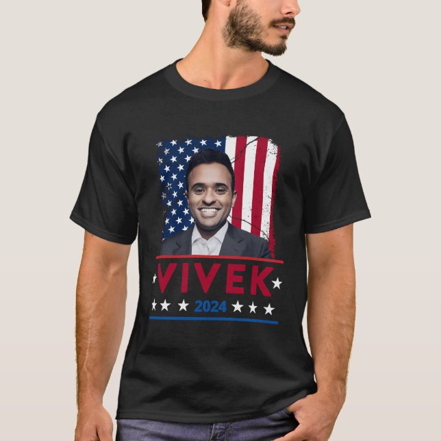 Vivek 2024 t shirt (Framsida)