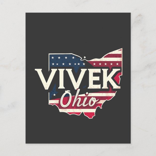 Vivek Ohio 2026 guvernör Republican American (Framsida)
