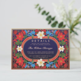 VIVIAN I: Bröllop-informationskort Tilläggskort