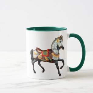 Vivian's Shop - The Carousel Horse as a Tea eller Mugg