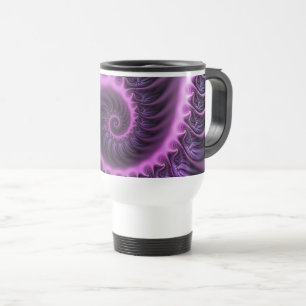Vivid Abstrakt Coola Rosa Lila Fractal Art Spiral Resemugg