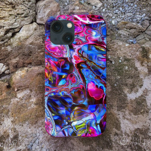 Vivid Blue- och Shock rosa Case Mate-telefonväska