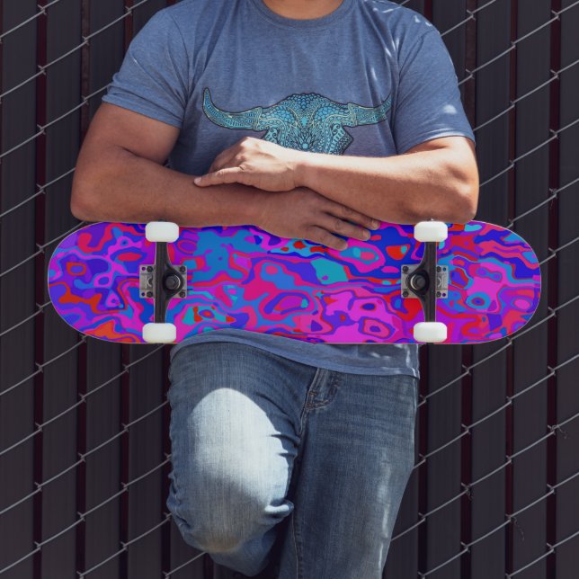 Vivid Camo Mini Skateboard Bräda 18,5 Cm (Utomhus 3)