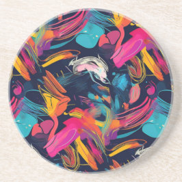 Vivid Chaos Splash Graffiti Underlägg