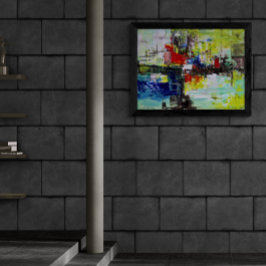 "Vivid Dreams", Abstract Art Canvastryck