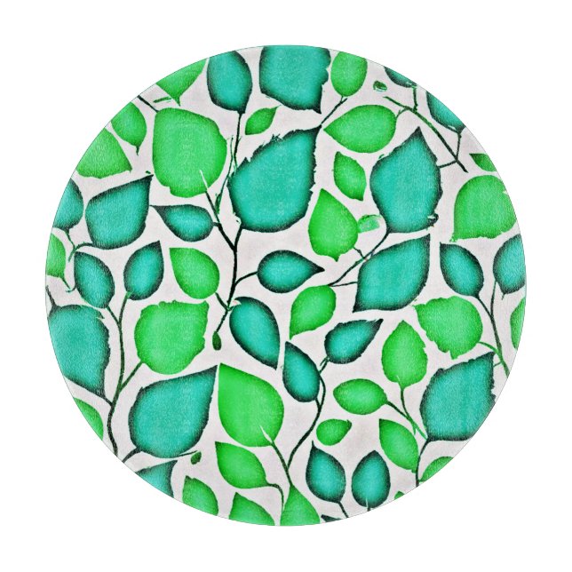 Vivid Elegance Löv Mönster (Framsidan)