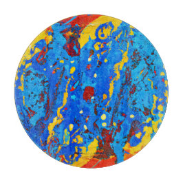 Vivid Färg Abstrakt Artwork