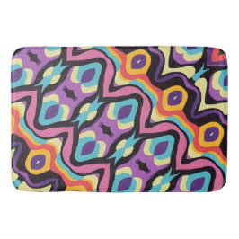 Vivid festival-rytm badrumsmatta