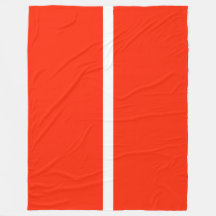 Vivid, fetstilt Orange, vit mittpunkt, accent Rand