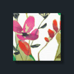 Vivid Flowers I Canvastryck<br><div class="desc">Vivid Flowers I av Jennifer Goldberger</div>