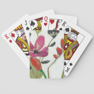 Vivid Flowers I Spel Kort