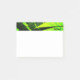 Vivid Foliage Abstrakt Post-it Block