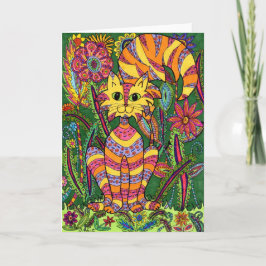 Vivid Garden Cat 2 Kort