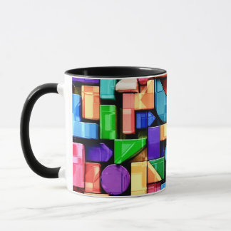 Vivid Geometric Flow Mugg