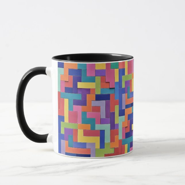 Vivid Grid Mugg (Vänster)