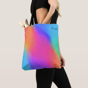 Vivid Holografisk Personlig Toit Bag Tygkasse