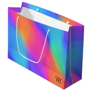 Vivid HoloGraph Monogram Gift-säck