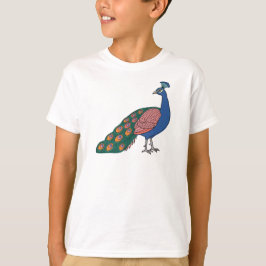 Vivid Humble Peacock T Shirt