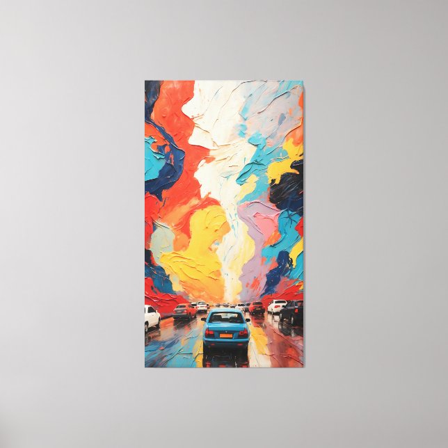 Vivid Journey Canvastryck (Framsida)