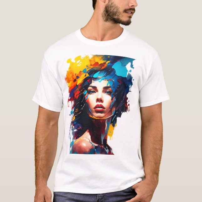 Vivid Känslor T Shirt (Framsida)
