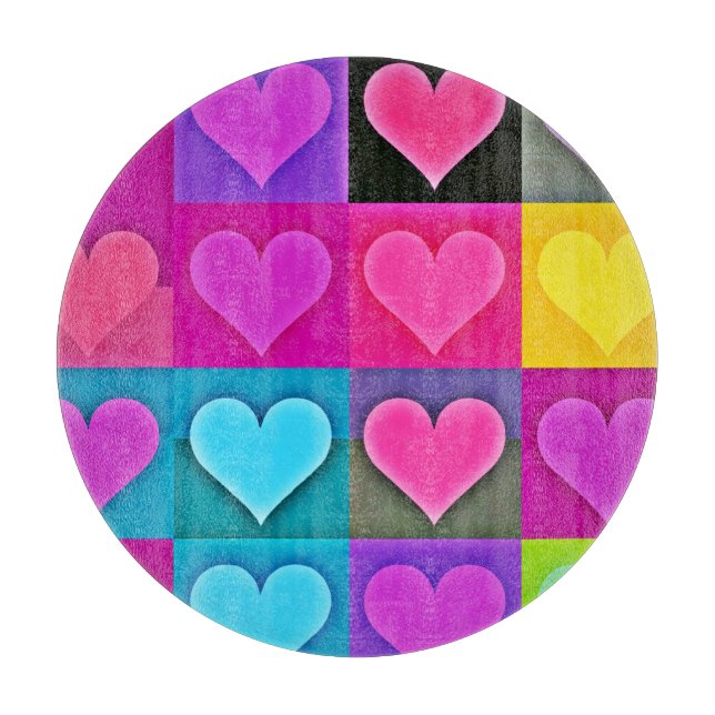 Vivid Kärlek Palette: Hjärtblåsor (Framsidan)