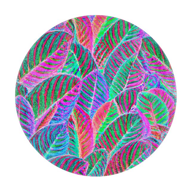 Vivid Löv Mönster Design (Framsidan)