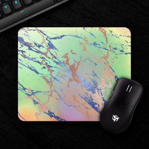 Vivid Marble Färg, fetstil, pastellfärg Musmatta
