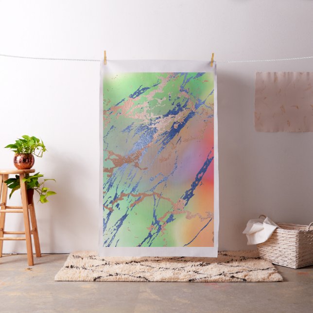 Vivid Marble | Färg, fetstil, pastellfärg Tyg (In Situ)