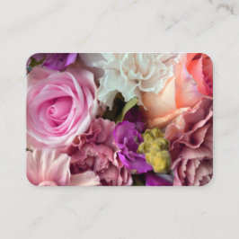 Vivid Orchid Florals Enclosure Card Tilläggskort