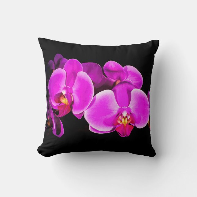 Vivid Orchid Kudde (Framsida)