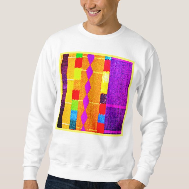 Vivid Palette Harmony Lång Ärmad Tröja (Framsida)