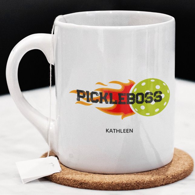Vivid Pickle Chef Graphic Personal Kaffemugg (Skapare uppladdad)