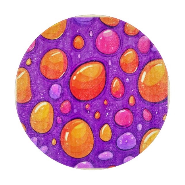 Vivid RainDrop Tecknad Art (Framsidan)