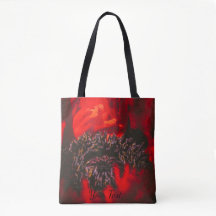 Vivid Red Poppy Stamen