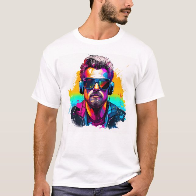 Vivid Sunglass T Shirt (Framsida)