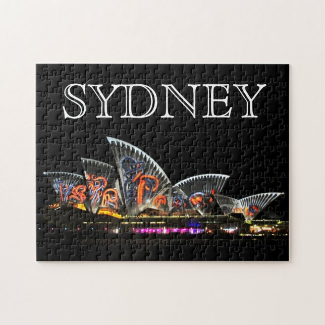 vivid Synney opera Pussel (Horisontell)